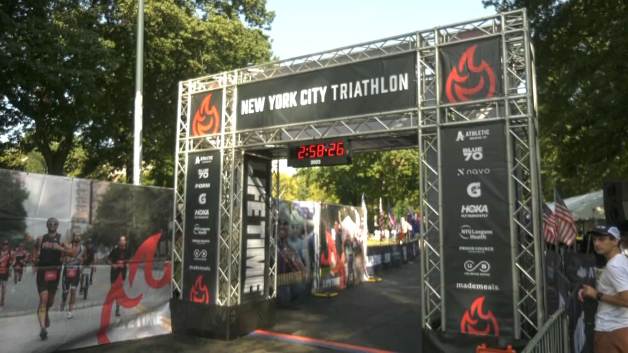 2023 New York City Triathlon goes on without swim portion